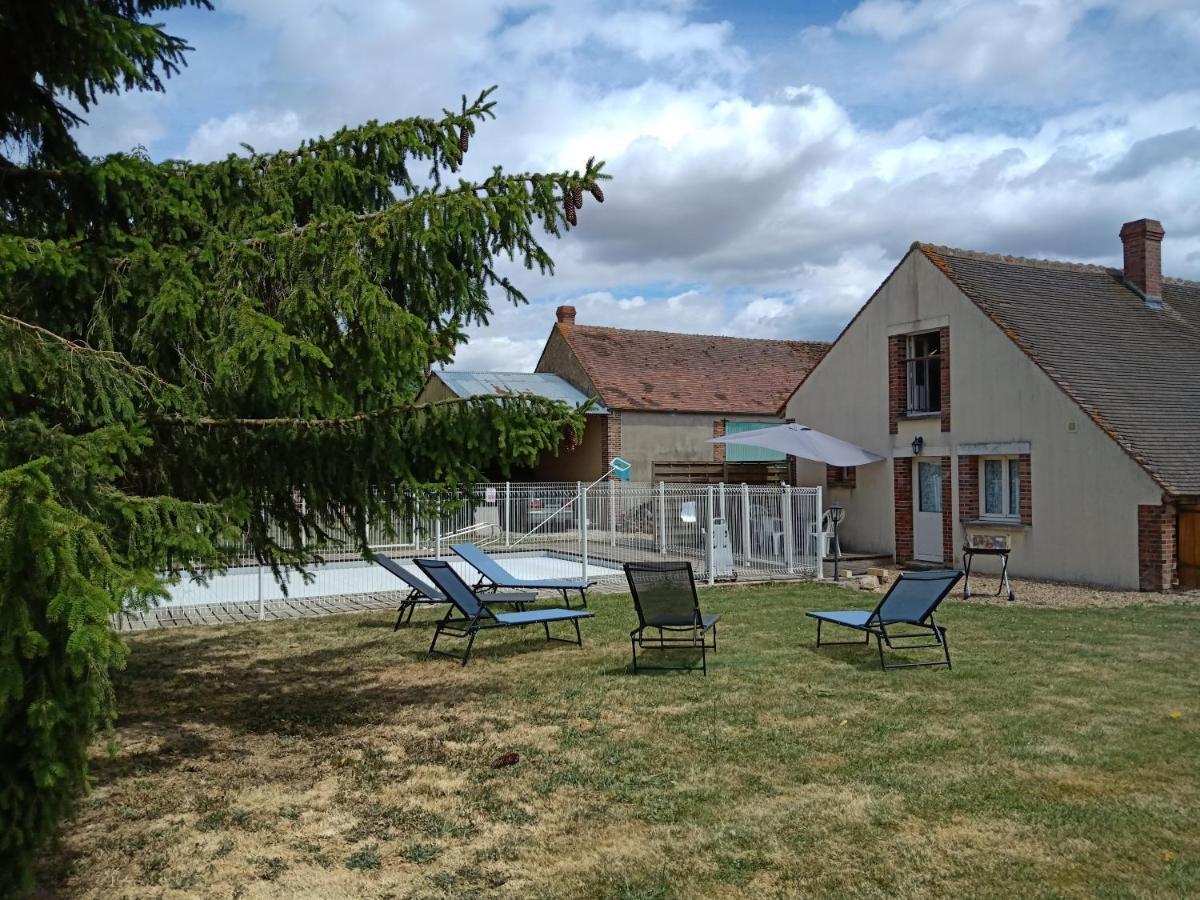 Chez Magali Villa Courtemaux Exteriör bild