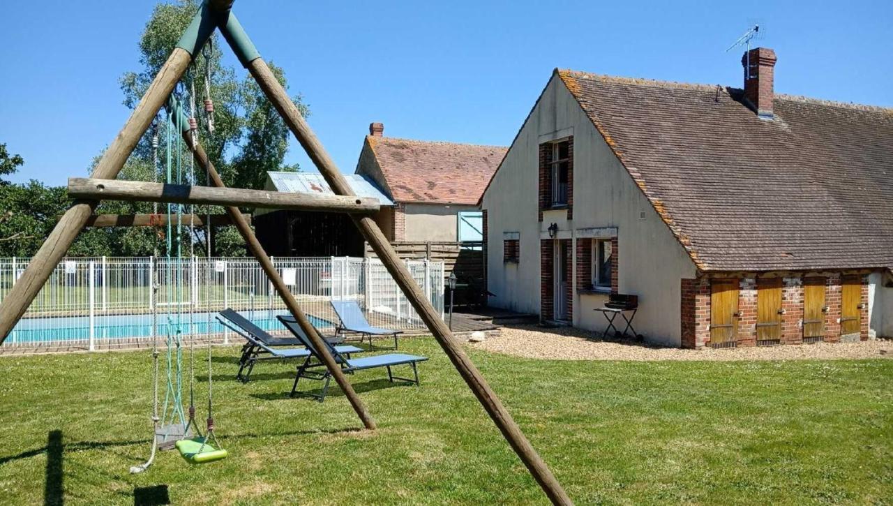 Chez Magali Villa Courtemaux Exteriör bild